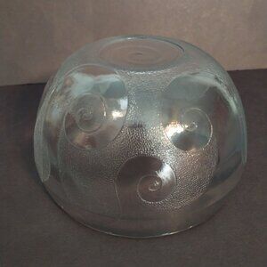 Holmegaard Michael Bang Rough Wave Pattern Bowl Glastronomi Line 1975
